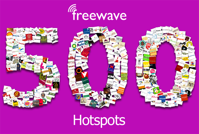 500 Freewave-Hotspots