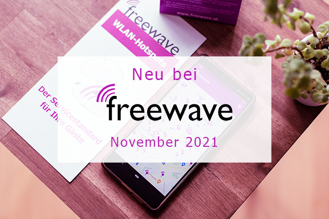 Freewave-Hotspots im November 2021