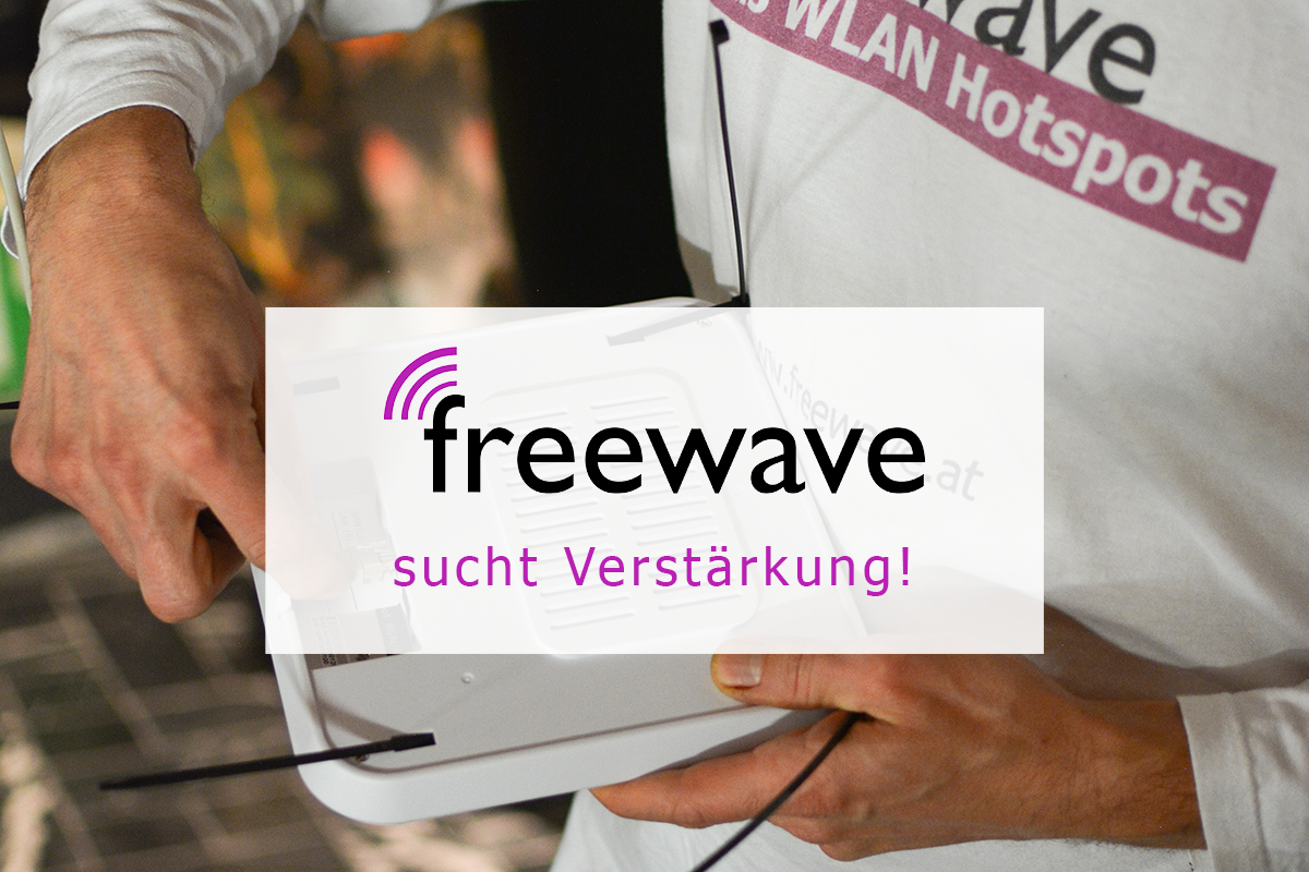 Freewave: Job-Ausschreibung